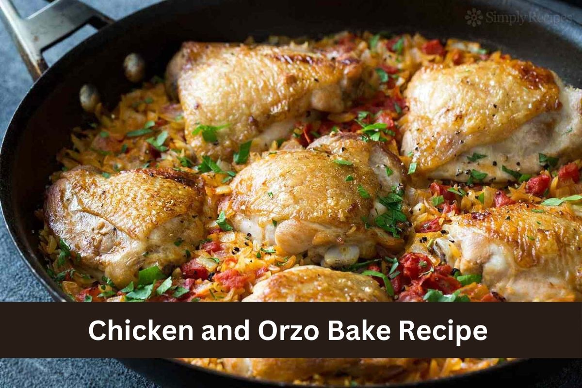 Chicken and Orzo Bake Recipe