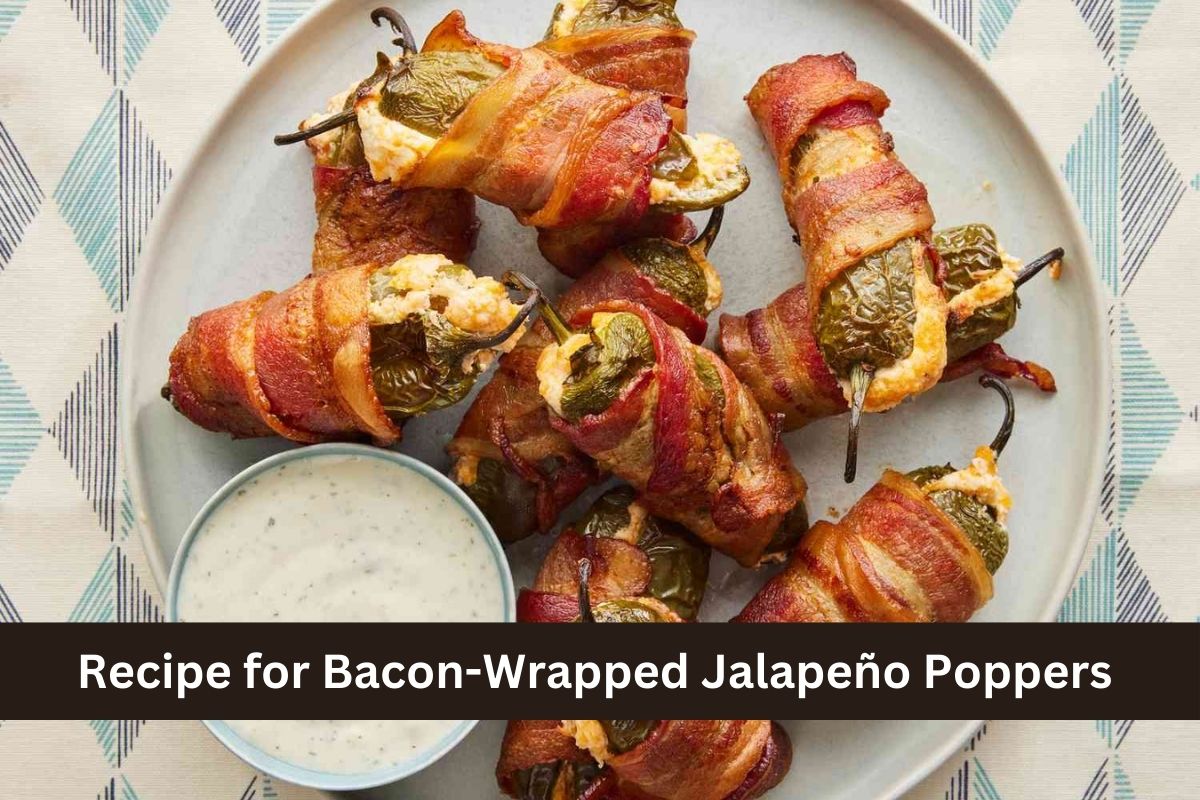 Recipe for Bacon-Wrapped Jalapeño Poppers